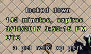 Pet Relic Perk