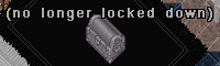A paragon chest that has been released from the homes lock down status.