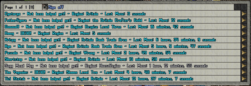 Young Command Menu