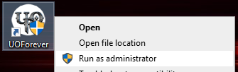 Run as Administrator