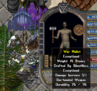 File:Artifact of the Artisan Craftable War Mallet.png