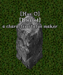 No Hue Character Statue Maker