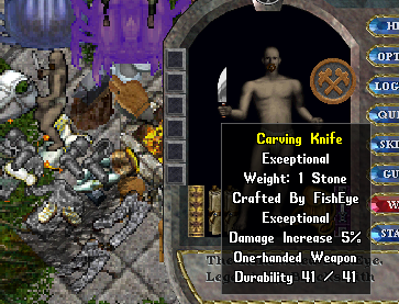 File:Artifact of the Artisan Craftable Carving knife.png