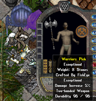 File:Artifact of the Artisan Craftable Warriors Pick.png