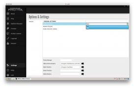 Dropdown to select Tree Hack