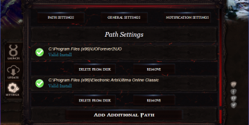 Path Settings