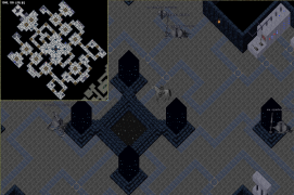 This is the Catacombs side of the teleporter, beware that you will be swarmed with Minions of Exodus trying to enter.