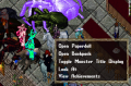 Context Menu used on your own character. This can be done by single clicking yourself, unless you have changed this operation in the Options Menu.